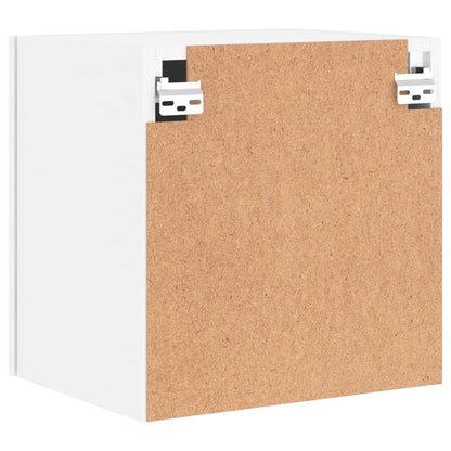 TV Wall Cabinets 2 pcs White 40.5x30x40 cm Engineered Wood
