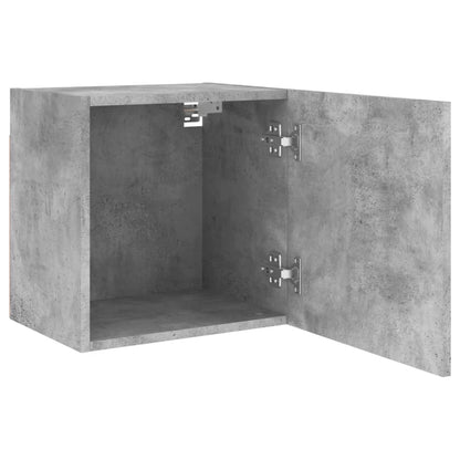 TV Wall Cabinet Concrete Grey 40.5x30x40 cm Engineered Wood