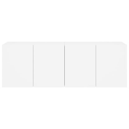 TV Cabinets Wall-mounted 2 pcs White 60x30x41 cm