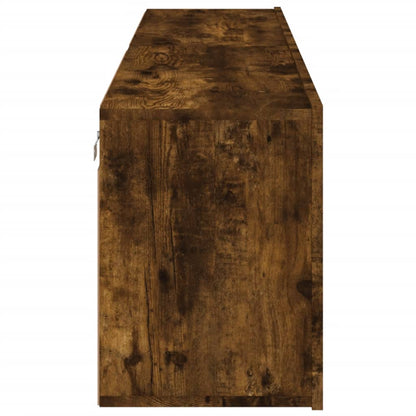 TV Cabinets Wall-mounted 2 pcs Smoked Oak 80x30x41 cm