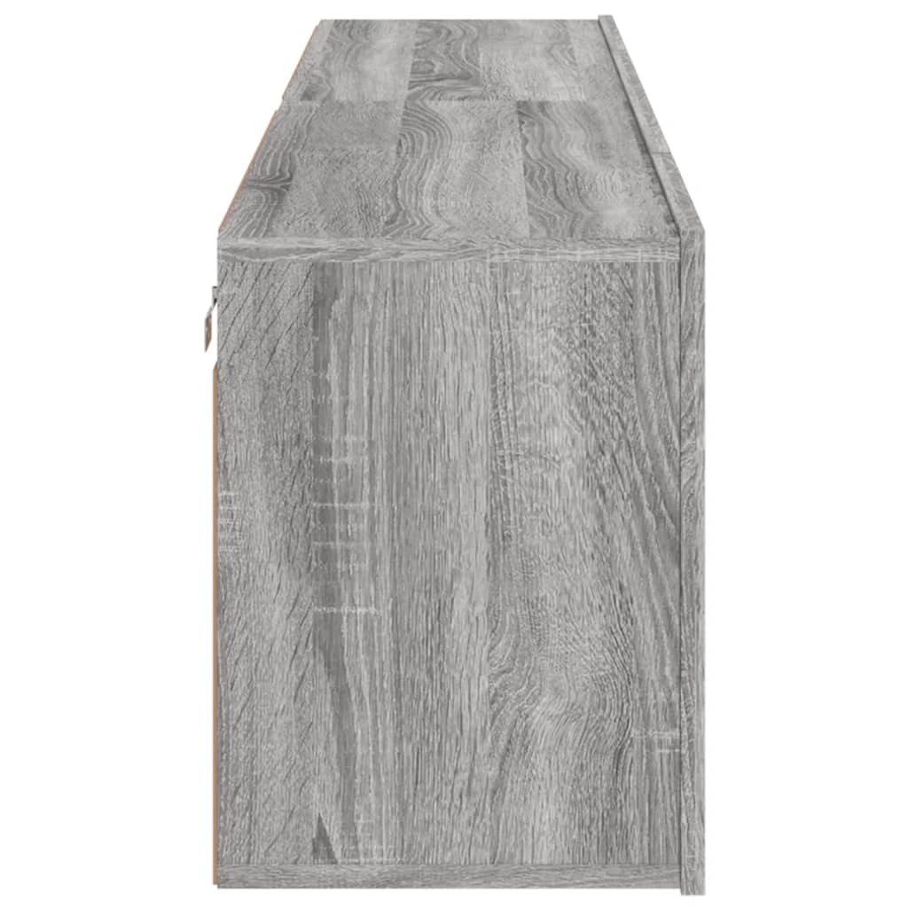 TV Cabinets Wall-mounted 2 pcs Grey Sonoma 80x30x41 cm