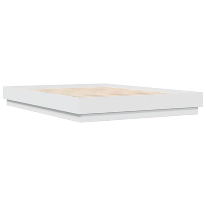 Bed Frame without Mattress White 120x200 cm