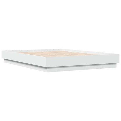 Bed Frame without Mattress White 120x190 cm Small Double