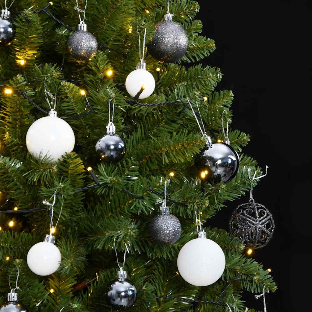Artificial Hinged Christmas Tree 300 LEDs & Ball Set 270 cm