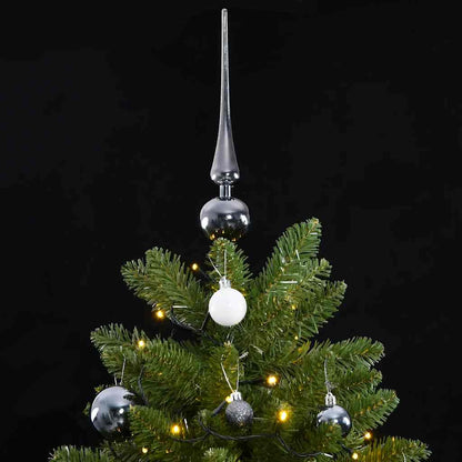 Artificial Hinged Christmas Tree 300 LEDs & Ball Set 300 cm