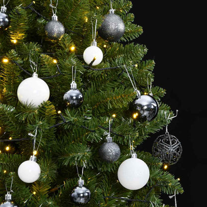 Artificial Hinged Christmas Tree 300 LEDs & Ball Set 300 cm