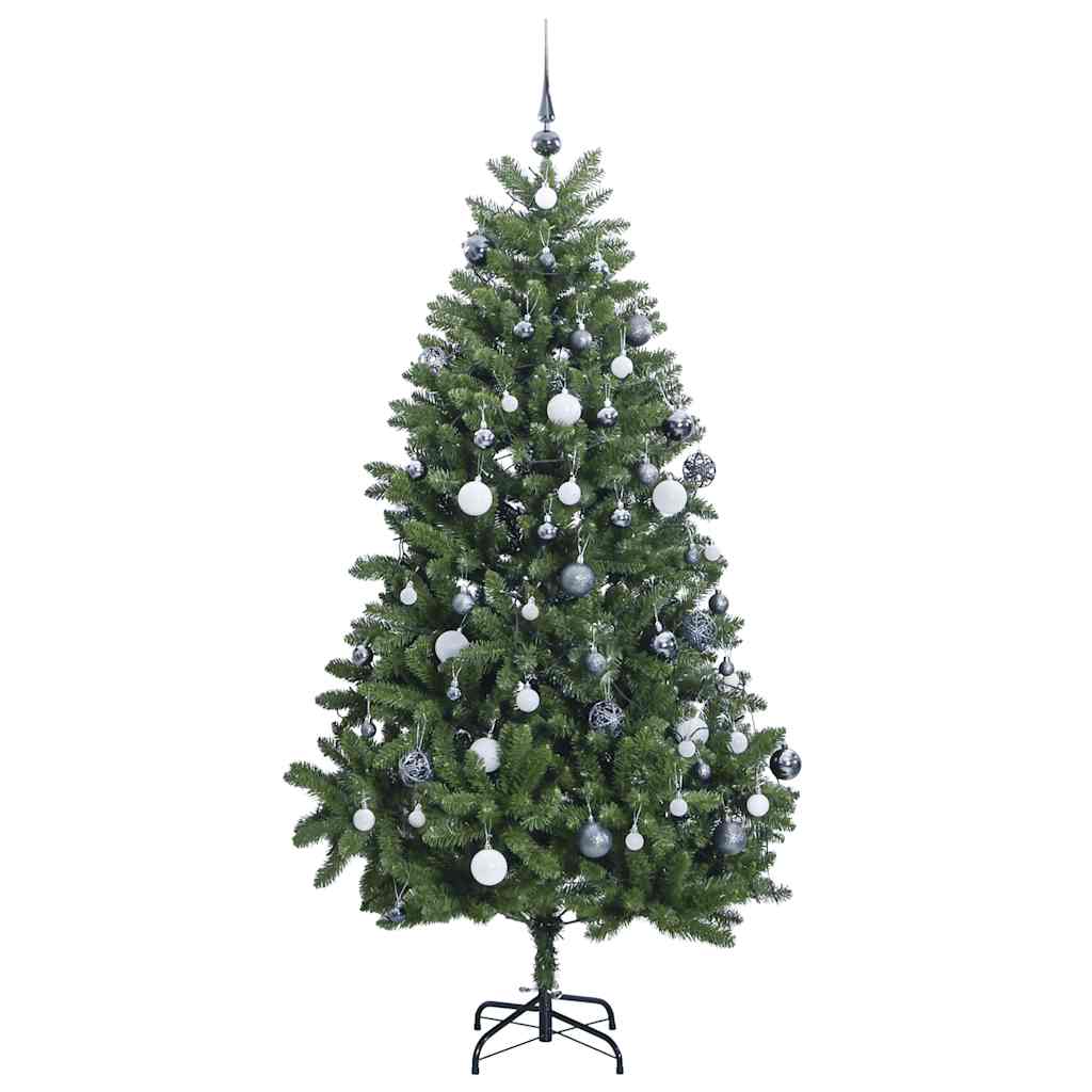 Artificial Hinged Christmas Tree 300 LEDs & Ball Set 300 cm