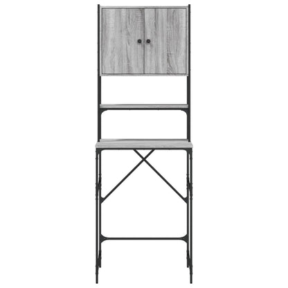 Washing Machine Cabinet Grey Sonoma 68x48.5x194 cm