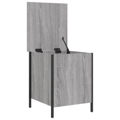 Storage Bench Grey Sonoma 40x42.5x50 cm Engineered Wood