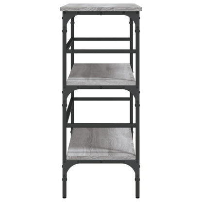 Console Table Grey Sonoma 100x32x75 cm Engineered Wood
