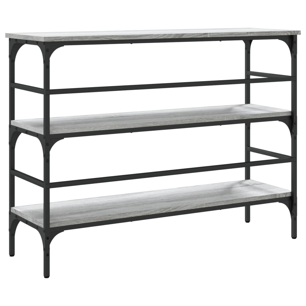 Console Table Grey Sonoma 100x32x75 cm Engineered Wood