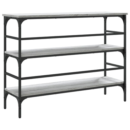 Console Table Grey Sonoma 100x32x75 cm Engineered Wood