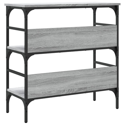Console Table Grey Sonoma 75x32x75 cm Engineered Wood