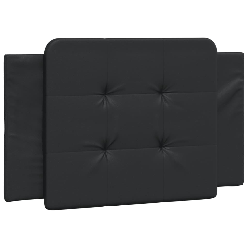 Bed Frame without Mattress "Zadar" Black 90x200 cm Faux Leather