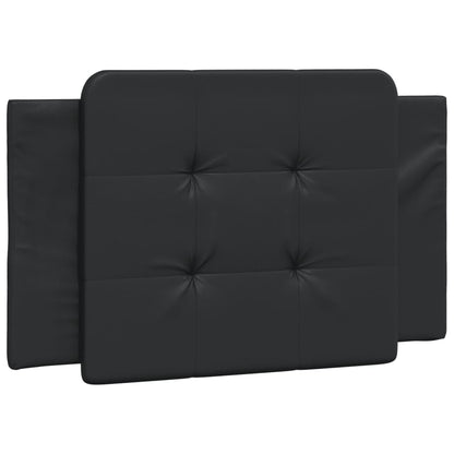 Bed Frame without Mattress "Zadar" Black 90x200 cm Faux Leather