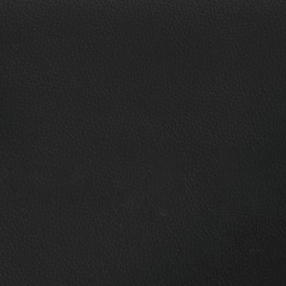 Bed Frame without Mattress "Zadar" Black 140x200 cm Faux Leather