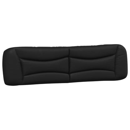 Bed Frame with LED without Mattress "Hvar" Black 200x200 cm