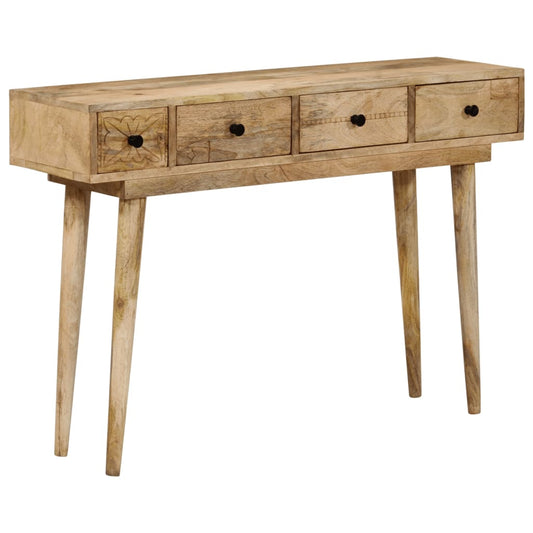 Console Table 110x30x75 cm Solid Wood Mango