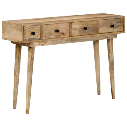 Console Table 110x30x75 cm Solid Wood Mango