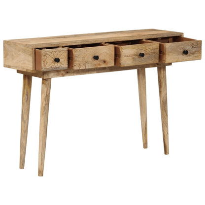Console Table 110x30x75 cm Solid Wood Mango