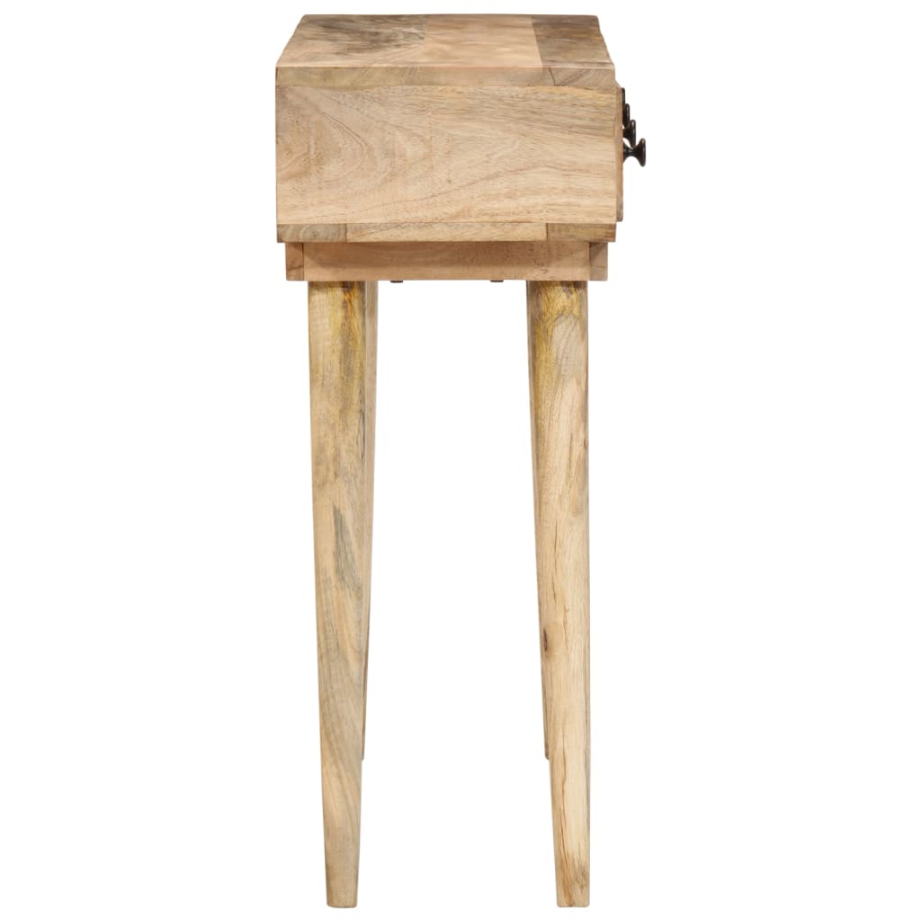 Console Table 110x30x75 cm Solid Wood Mango