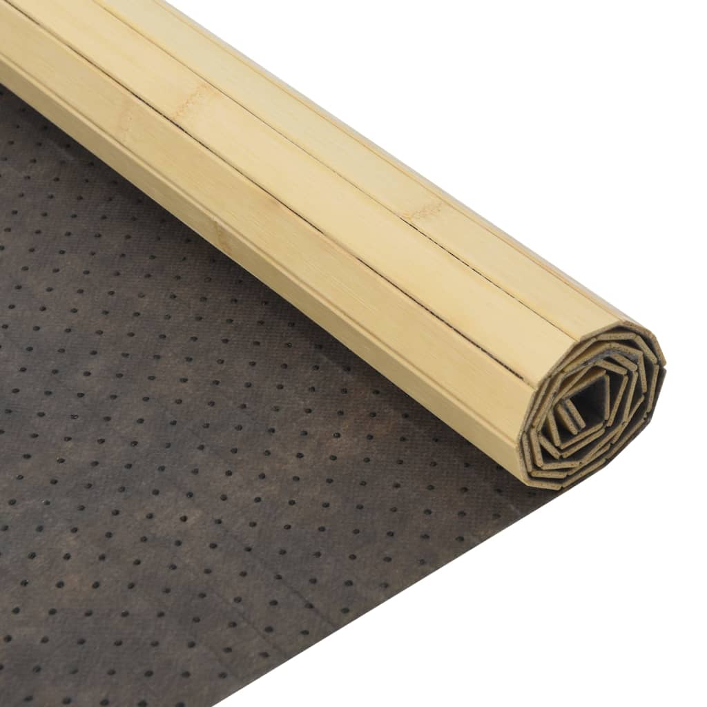 Rug Rectangular Light Nature 60x100 cm Bamboo
