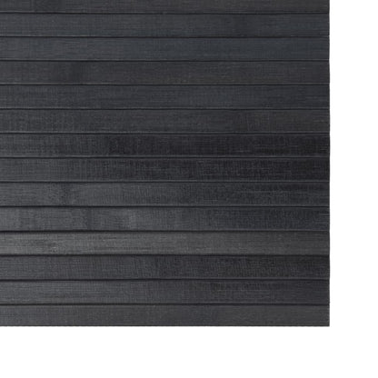 Rug Rectangular Grey 60x100 cm Bamboo
