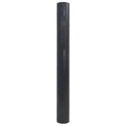 Rug Rectangular Grey 60x200 cm Bamboo