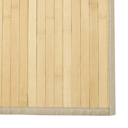 Rug Rectangular Light Natural60x200 cm Bamboo