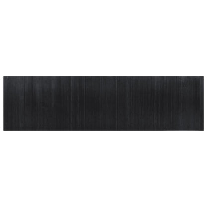 Room Divider Black 165x600 cm Bamboo