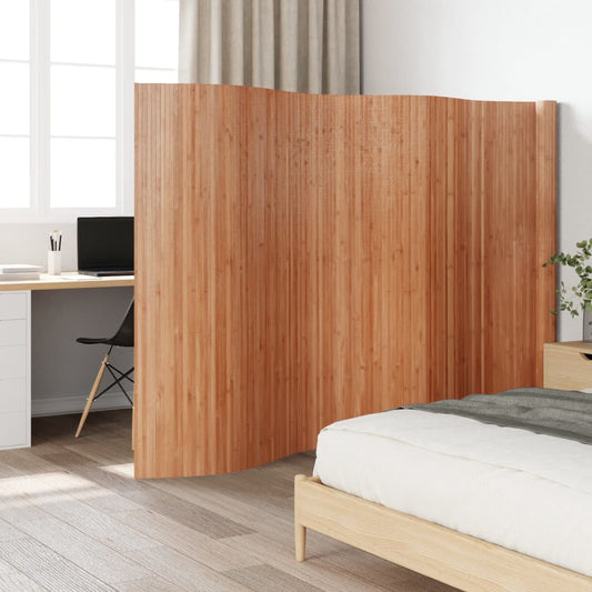 Room Divider Natural 165x600 cm Bamboo