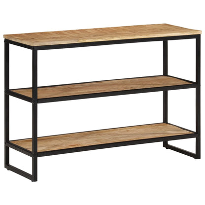 Console Table 100x35x70 cm Solid Rough Wood Mango