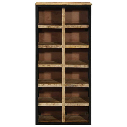 Shoe Cabinet Brown 50 x 30 x 110 cm Solid Mango wood