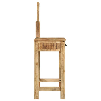 Dressing Table Brown 100 x 40 x 120 cm Solid Mango wood