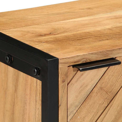 Bedside Cabinet Brown 40 x 30 x 50 cm Solid Acacia wood