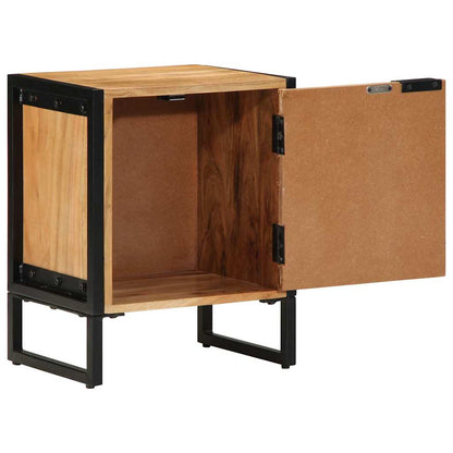 Bedside Cabinet Brown 40 x 30 x 50 cm Solid Acacia wood
