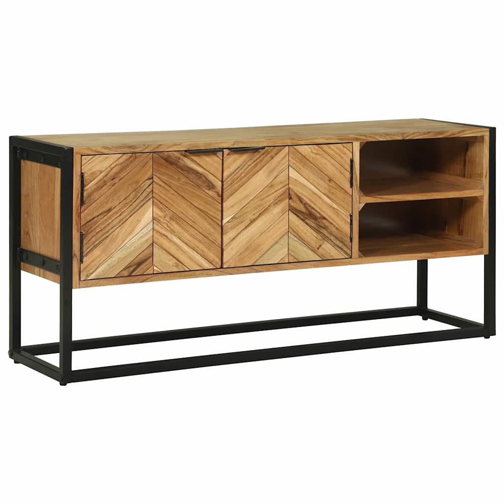 TV Cabinet Brown 110 x 30 x 50 cm Solid Acacia wood