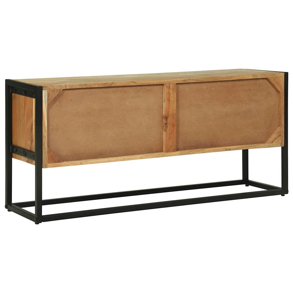 TV Cabinet Brown 110 x 30 x 50 cm Solid Acacia wood