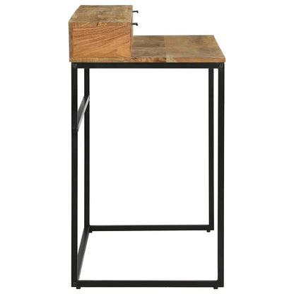 Desk with Drawer Brown 110 x 50 x 87 cm Solid Acacia wood