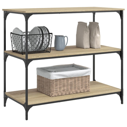 Kitchen Trolley Sonoma Oak 102x50x95 cm Engineered Wood