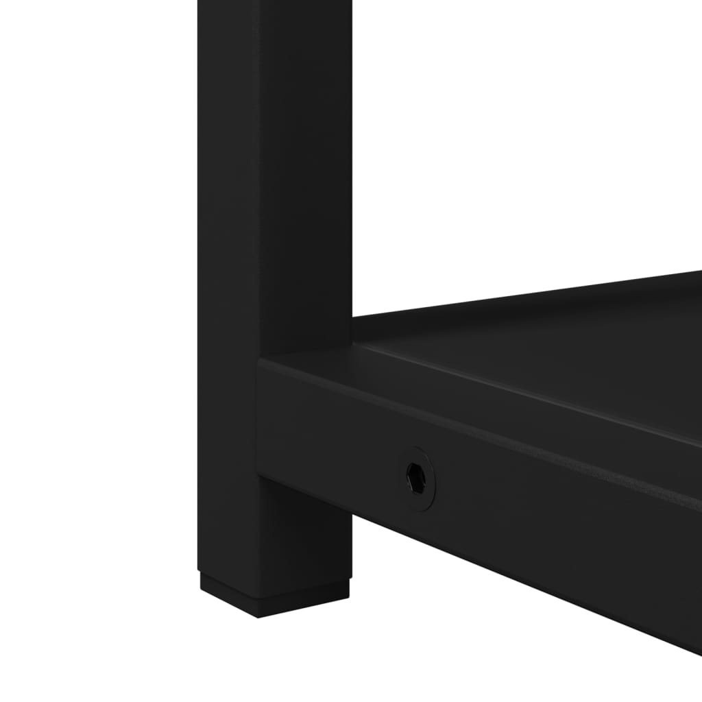 Bathroom Mirror Cabinet Black 60x16x60 cm Engineered Wood