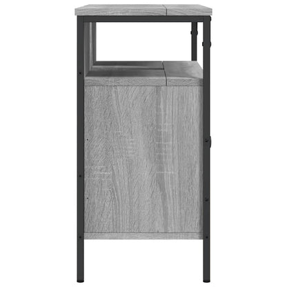 Bathroom Sink Cabinet Grey Sonoma 80x30x60 cm Engineered Wood