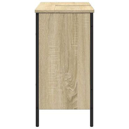 Bathroom Sink Cabinet Sonoma Oak 80x30x60 cm Engineered Wood