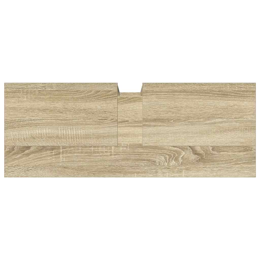 Bathroom Sink Cabinet Sonoma Oak 80x30x60 cm Engineered Wood