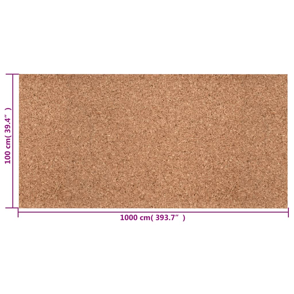 Cork Roll 100x1000 cm 8 mm