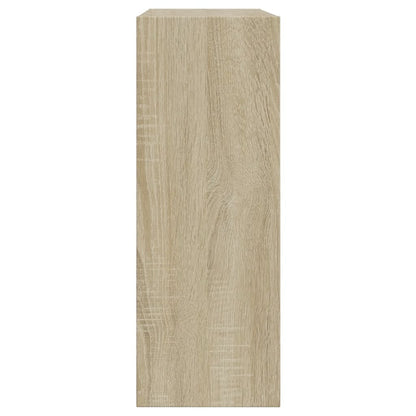 Shoe Cabinet Sonoma Oak 60x21x57 cm Engineered Wood