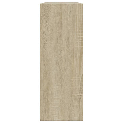 Shoe Cabinet Sonoma Oak 80x21x57 cm Engineered Wood