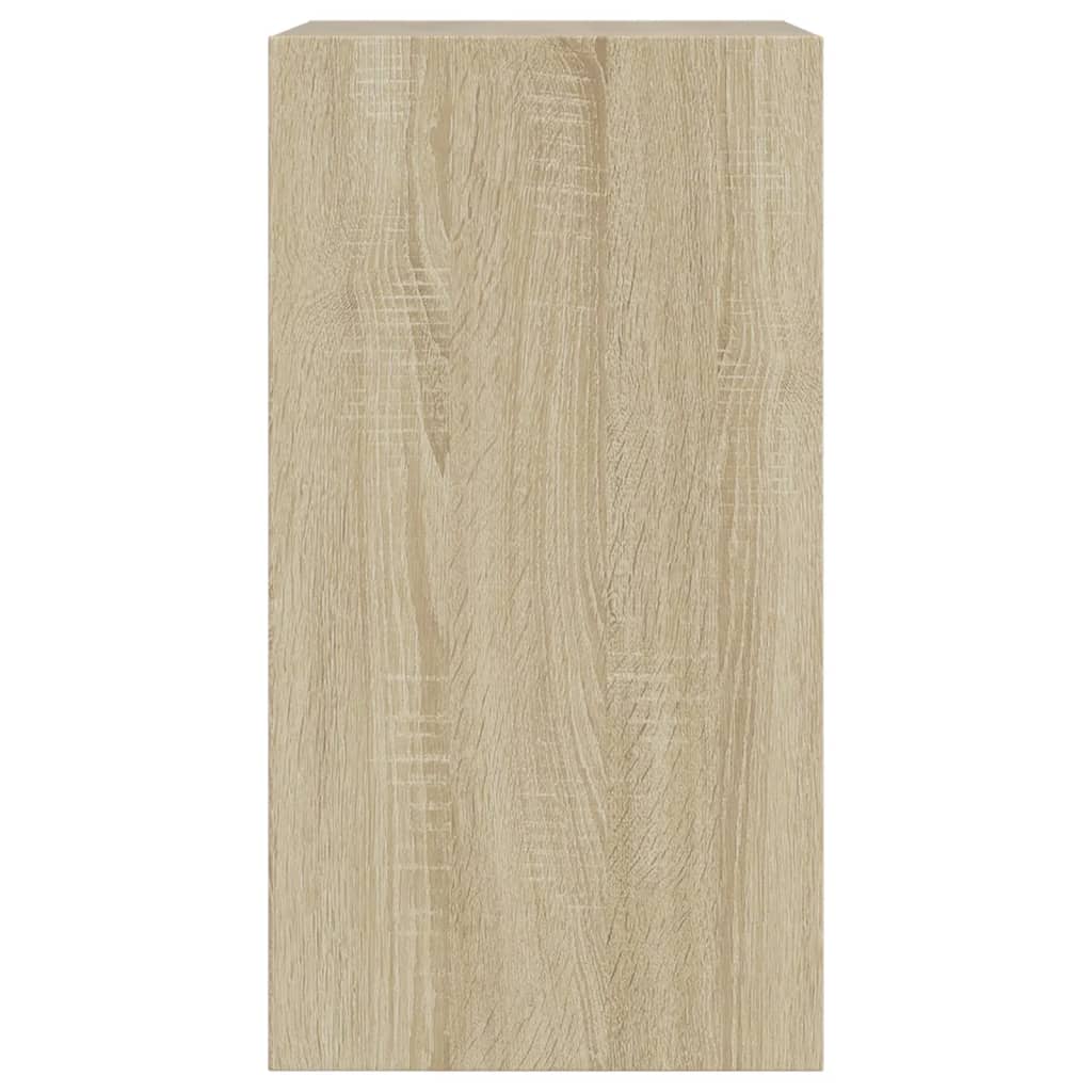 Shoe Cabinet Sonoma Oak 60x34x63.5 cm Engineered Wood