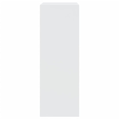 Shoe Cabinet White 60x34x96.5 cm Engineered Wood