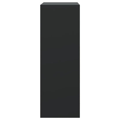 Shoe Cabinet Black 60x34x96.5 cm Engineered Wood